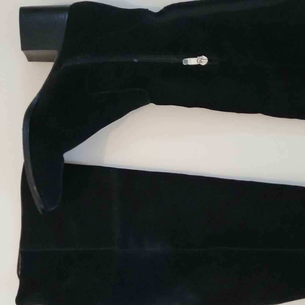 Black Knee-High Boots